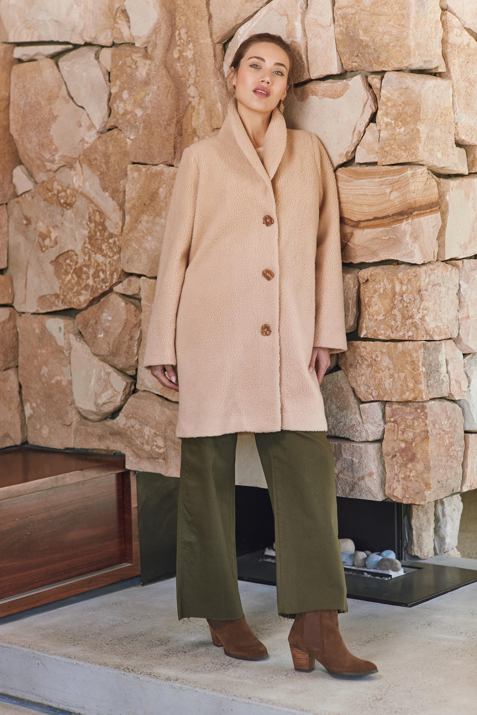 Sarli Winter Coat - Vanilla