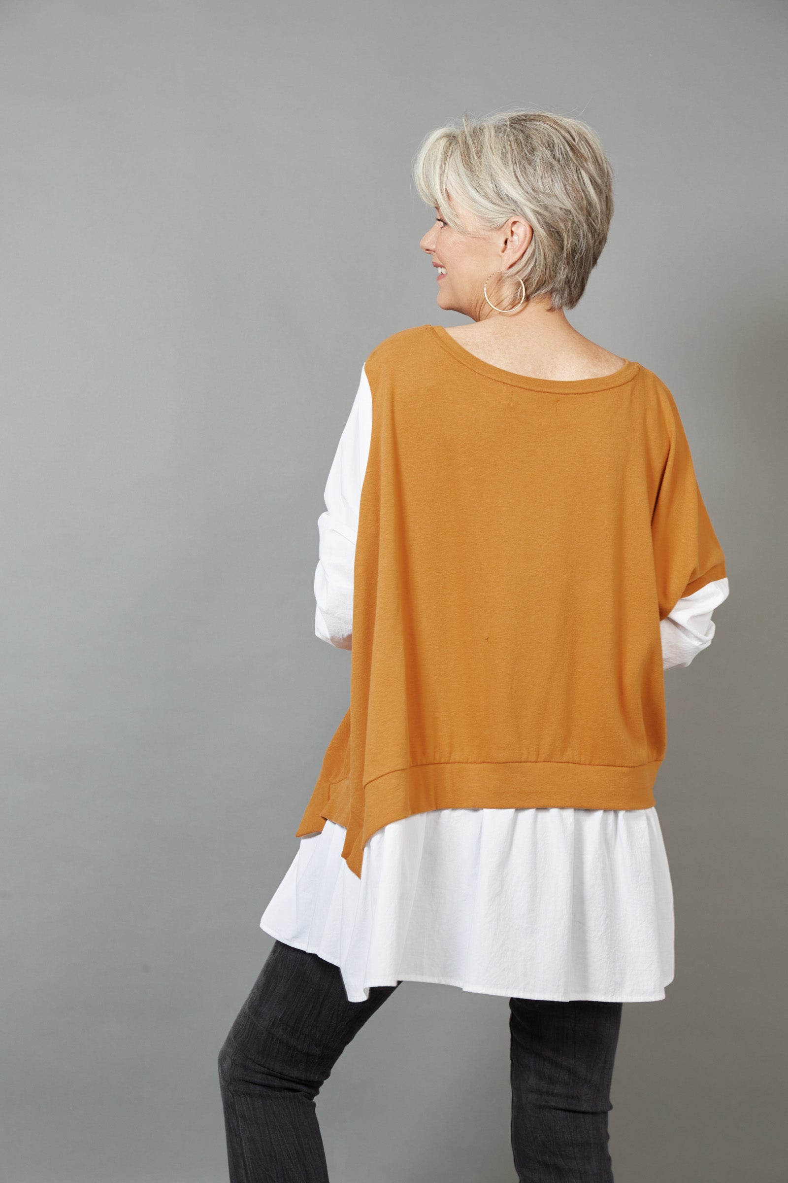 Martini Shirt Top - Caramel