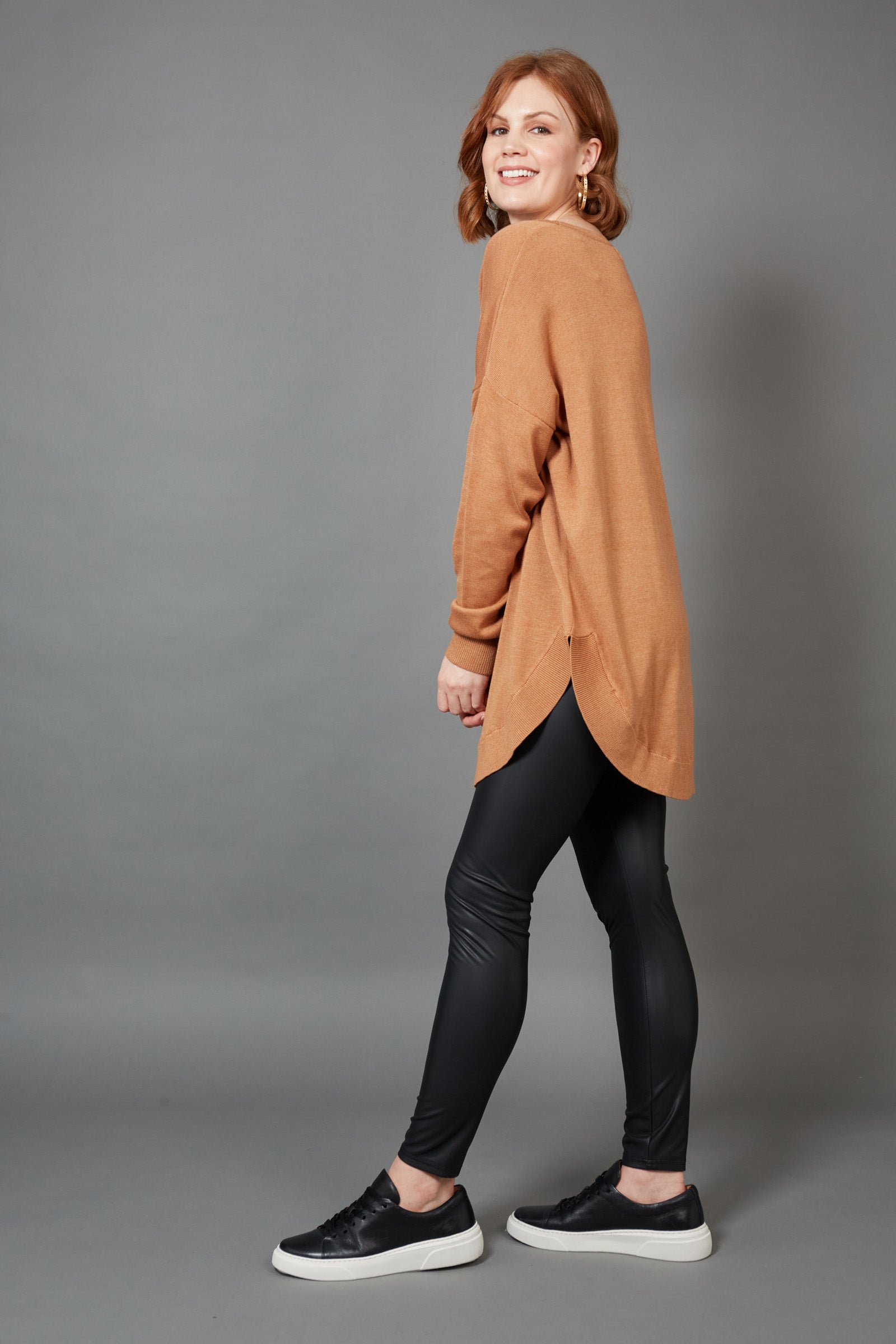 Cleo Jumper - Caramel