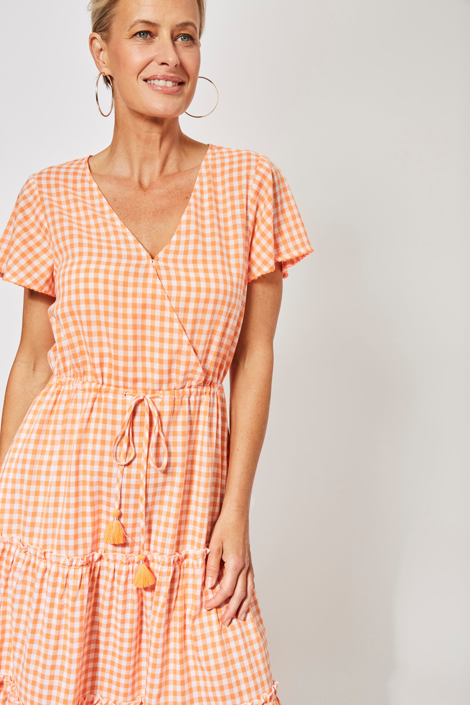 Rio Drawstring Dress - Mango