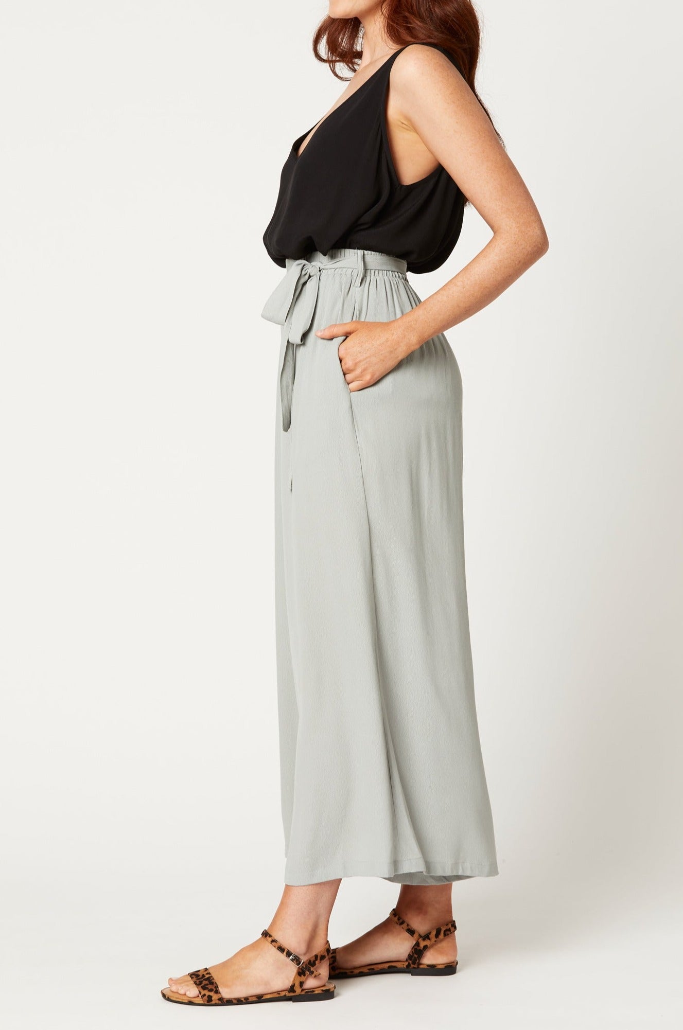 Tribal Pant - Bamboo - eb&ive Clothing - Pant Relaxed Crop