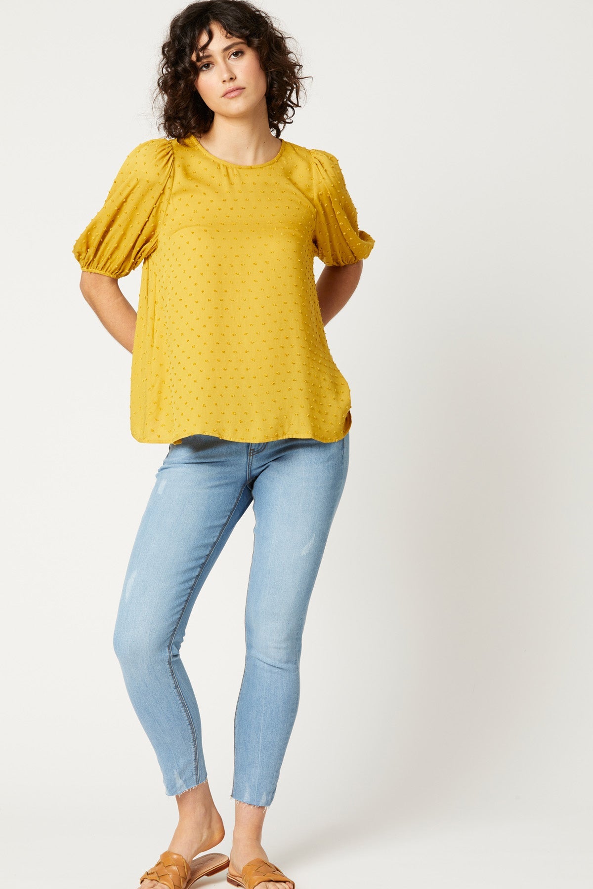 Jungle Top - Maize - eb&ive Clothing - Top S/S