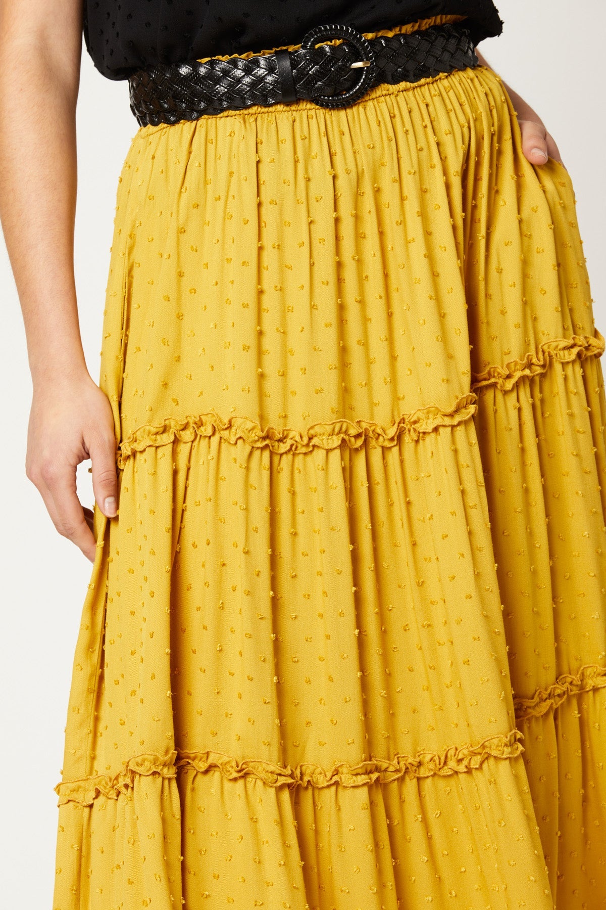 Jungle Maxi Skirt - Maize - eb&ive Clothing - Skirt Maxi