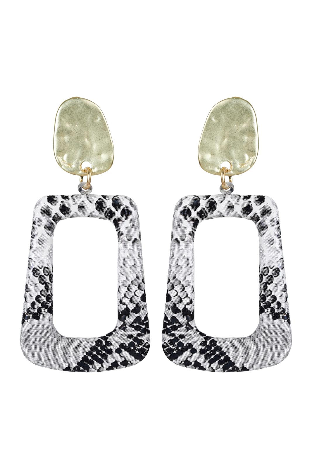 Belvoir Drop Earring - Snake - eb&ive Earring