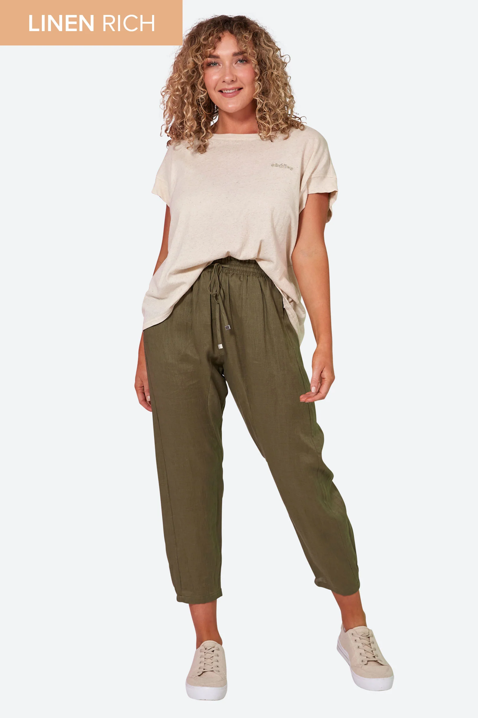Studio Relaxed Pant - Khaki