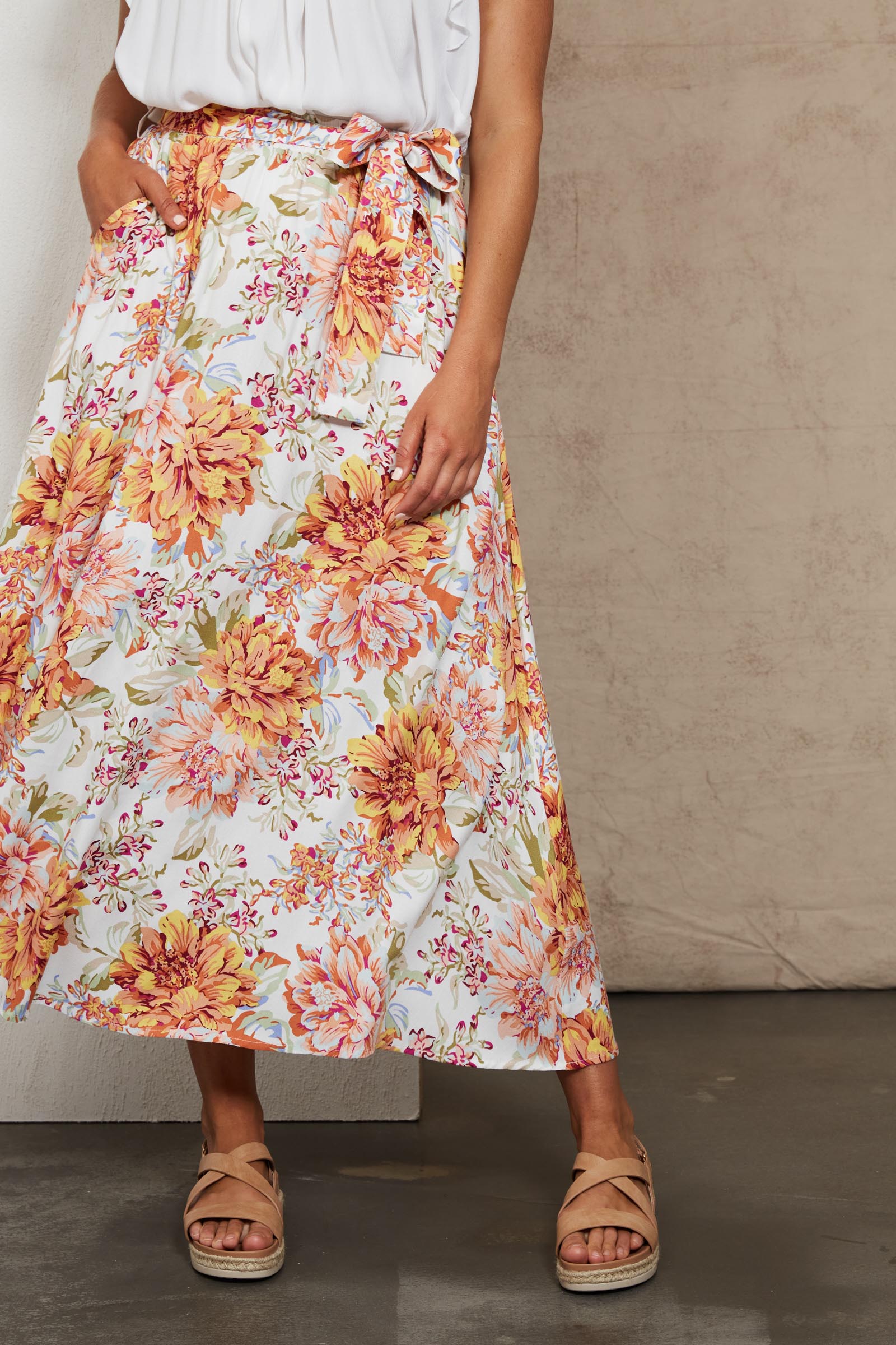 Alma Maxi Skirt - Salt Jardin - eb&ive Clothing - Skirt Maxi