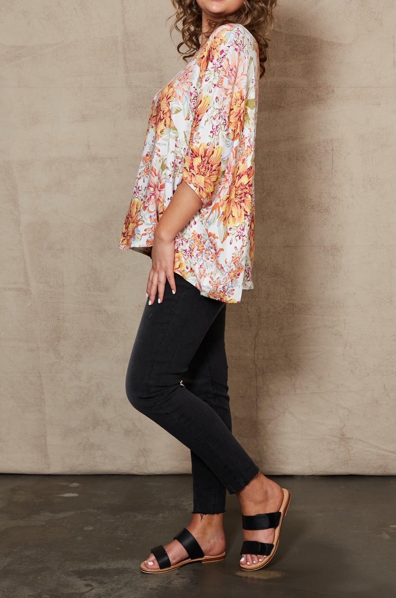 Alma Relaxed Top - Salt Jardin - eb&ive Clothing - Top S/S One Size