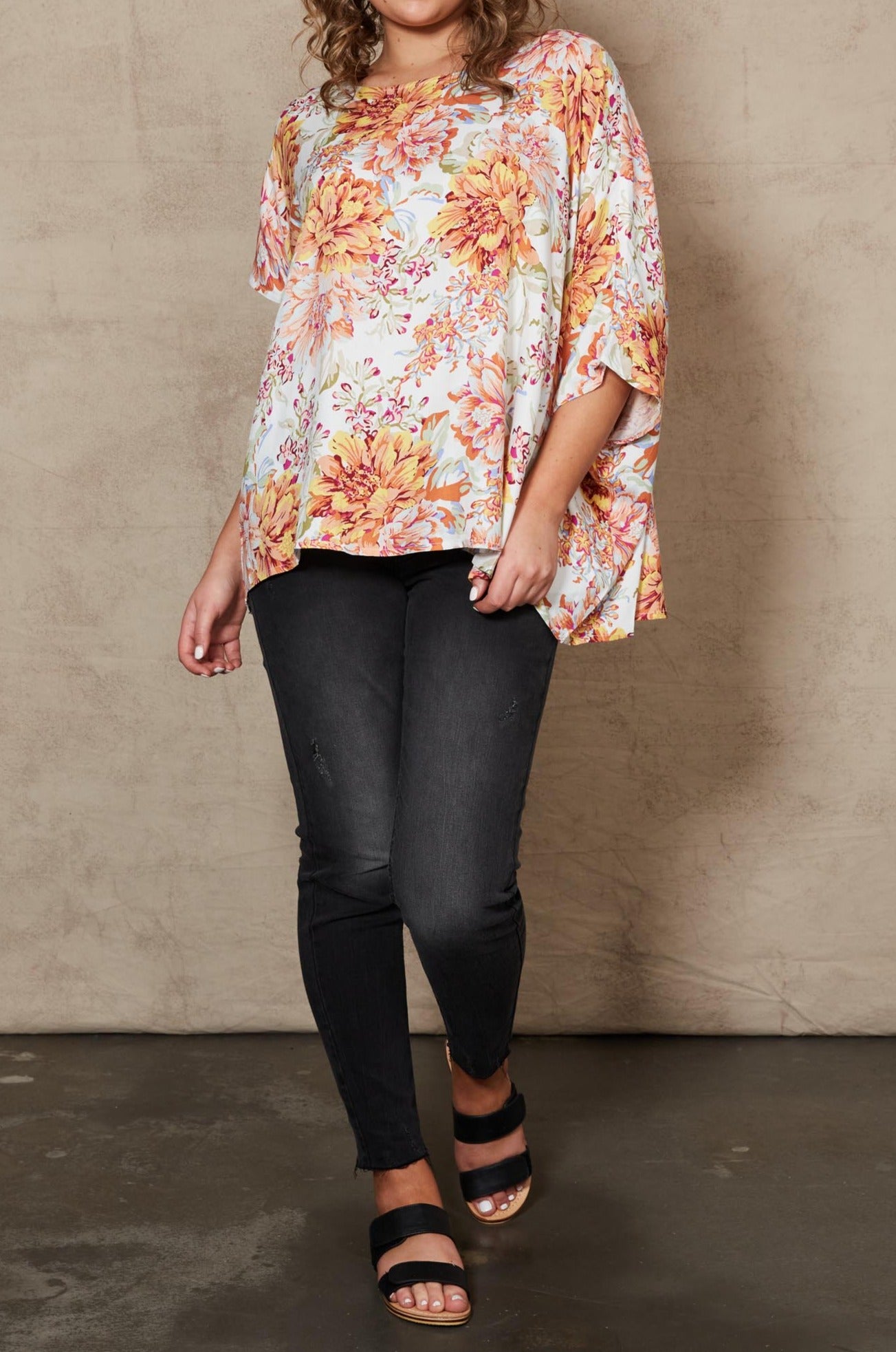 Alma Relaxed Top - Salt Jardin - eb&ive Clothing - Top S/S One Size