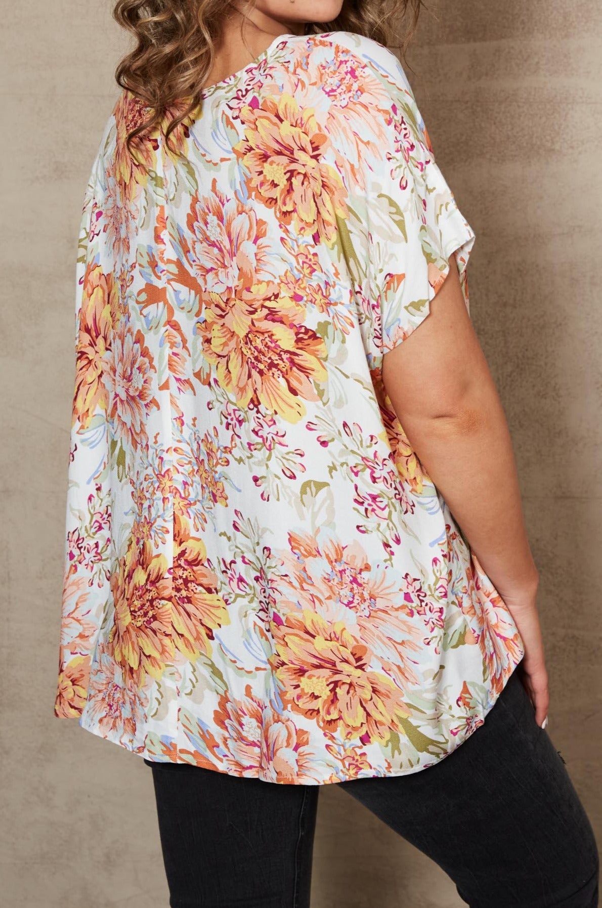 Alma Relaxed Top - Salt Jardin - eb&ive Clothing - Top S/S One Size