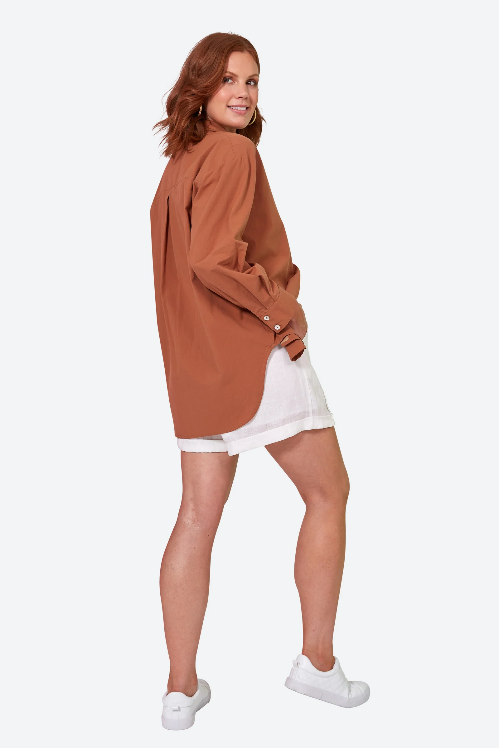 Studio Oversize Shirt - Cinnamon