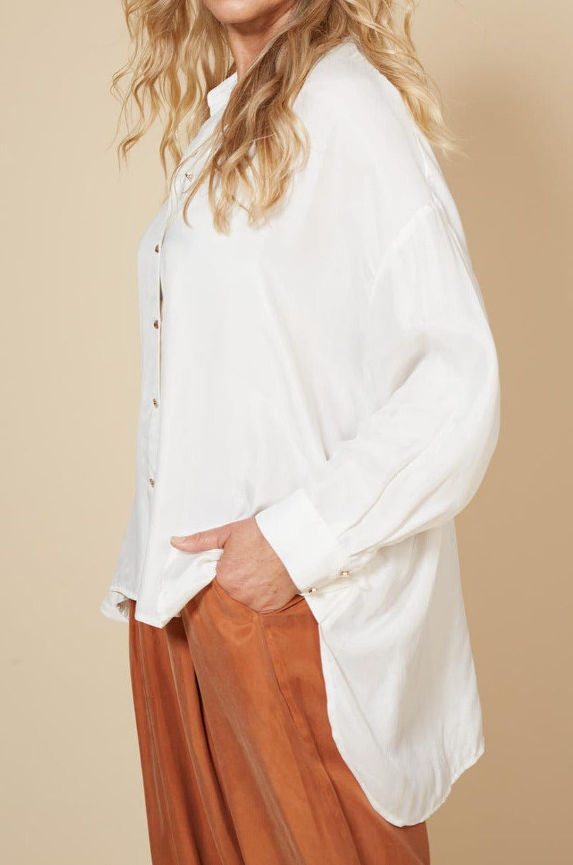 Vienetta Shirt - Blanc - eb&ive Clothing - Shirt L/S One Size