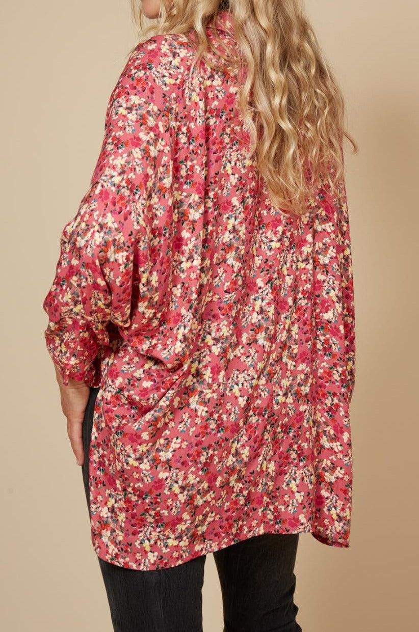Milli Shirt - Rose Ditsy - eb&ive Clothing - Shirt L/S One Size