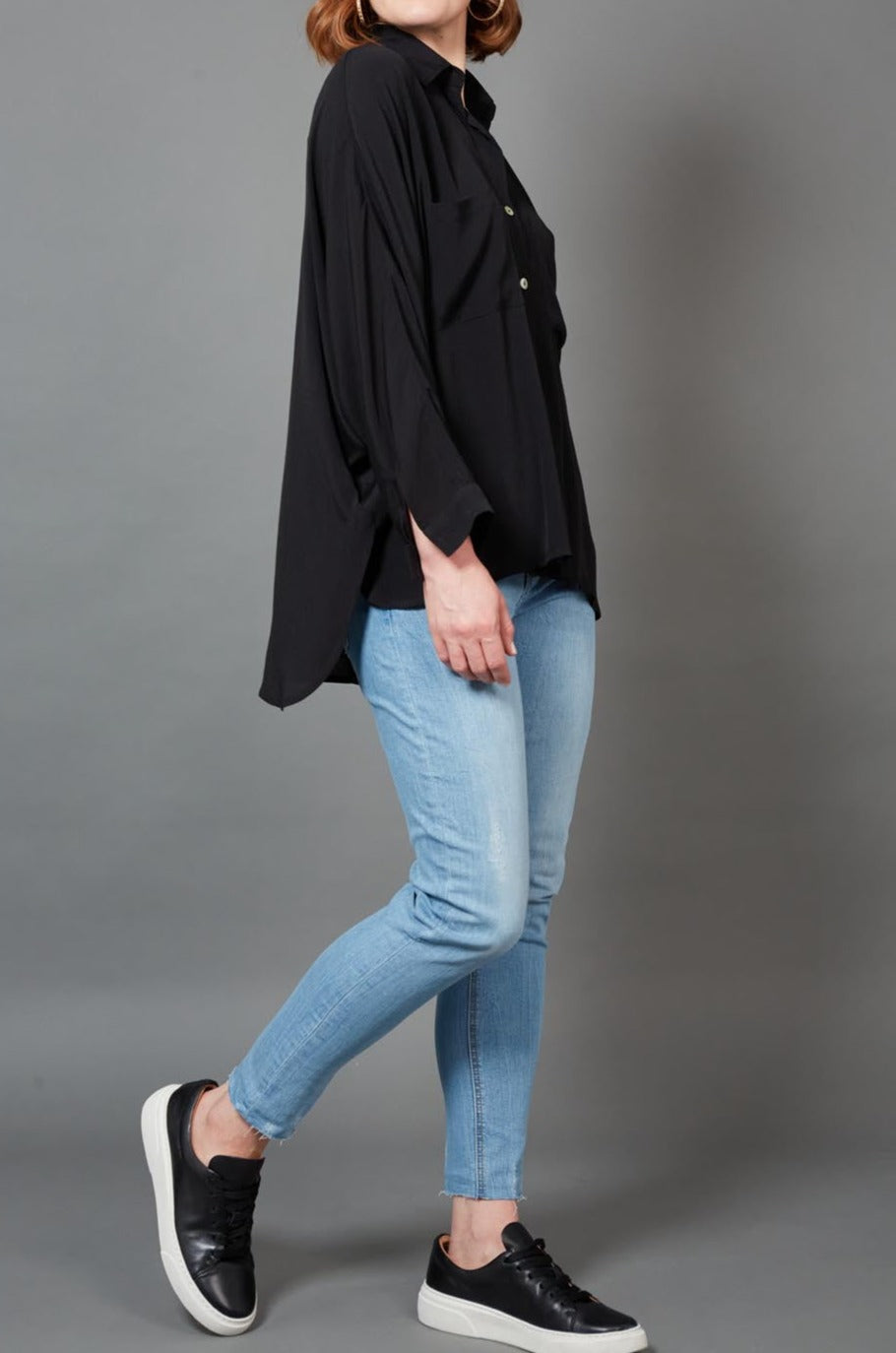 Milli Shirt - Ebony - eb&ive Clothing - Shirt L/S One Size