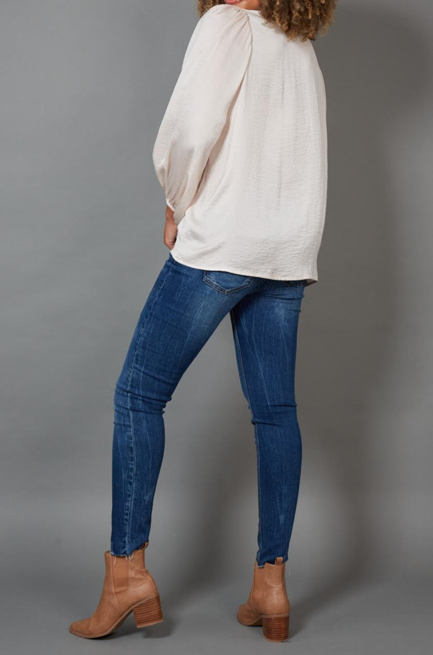 Winona Blouse - Pearl - eb&ive Clothing - Shirt L/S