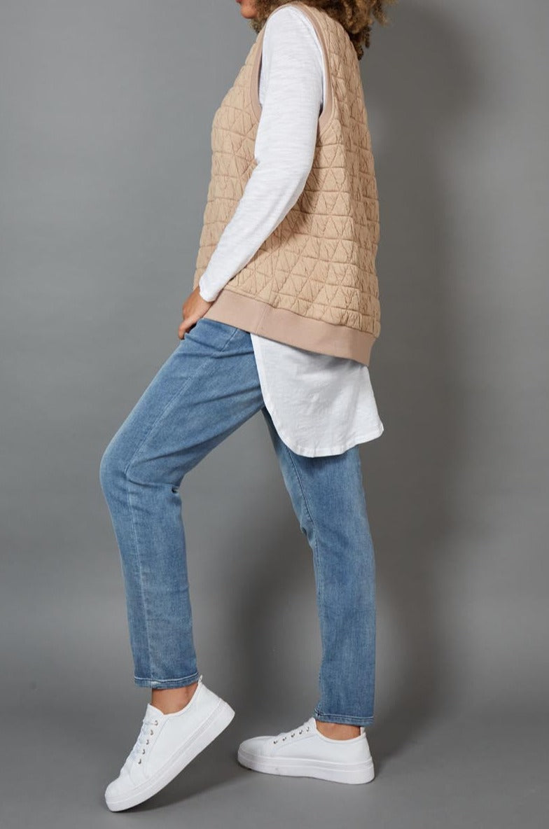 La Vida Vest - Camel - eb&ive Clothing - Vest