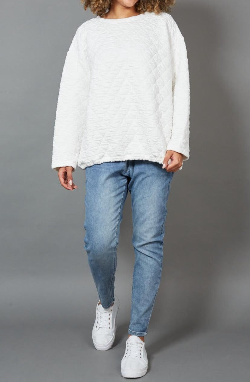 La Vida Jumper - Blanc - eb&ive Clothing - Jumper