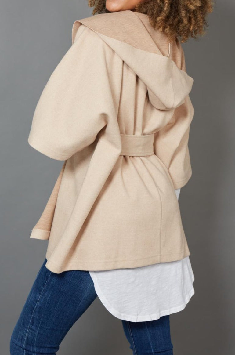 Klein Cape - Tusk - eb&ive Clothing - Knit Cape One Size