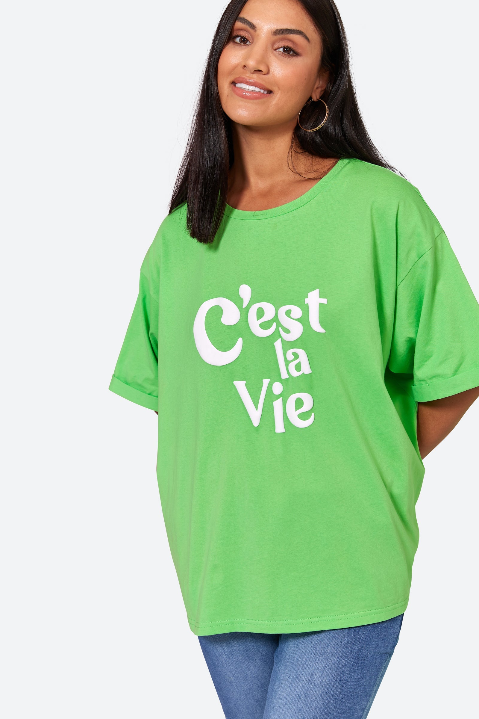 C est La Vie Tshirt Kiwi