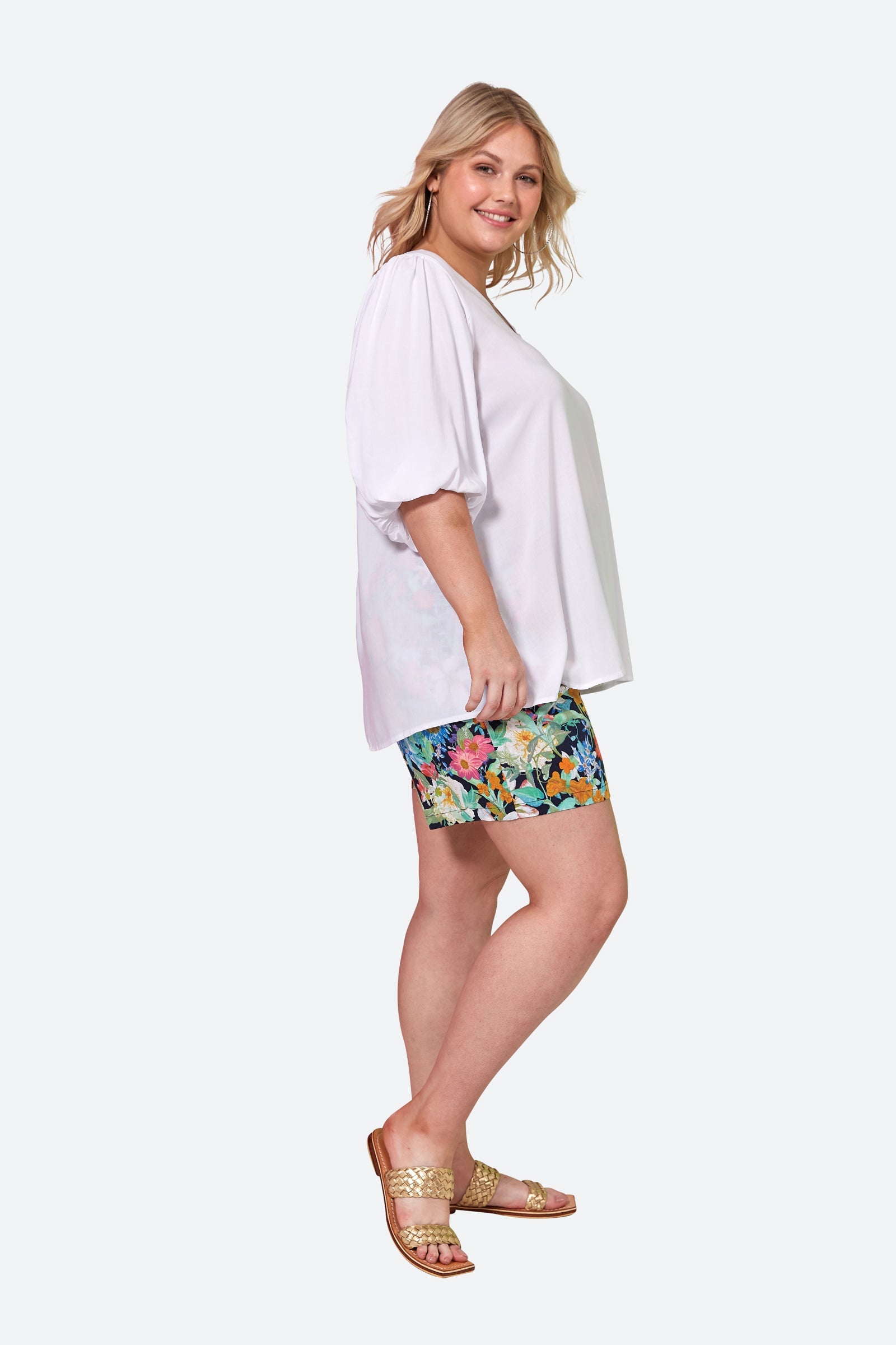 Esprit Top - Blanc - eb&ive Clothing - Top 3/4 Sleeve