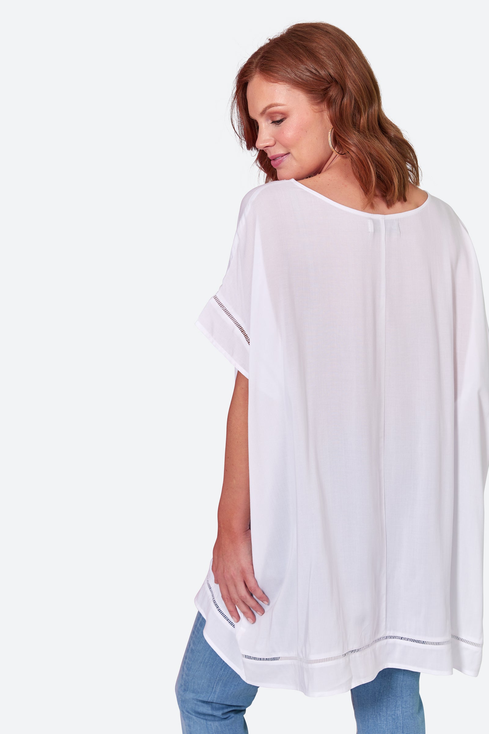Esprit Relax Top - Blanc - eb&ive Clothing - Top S/S One Size