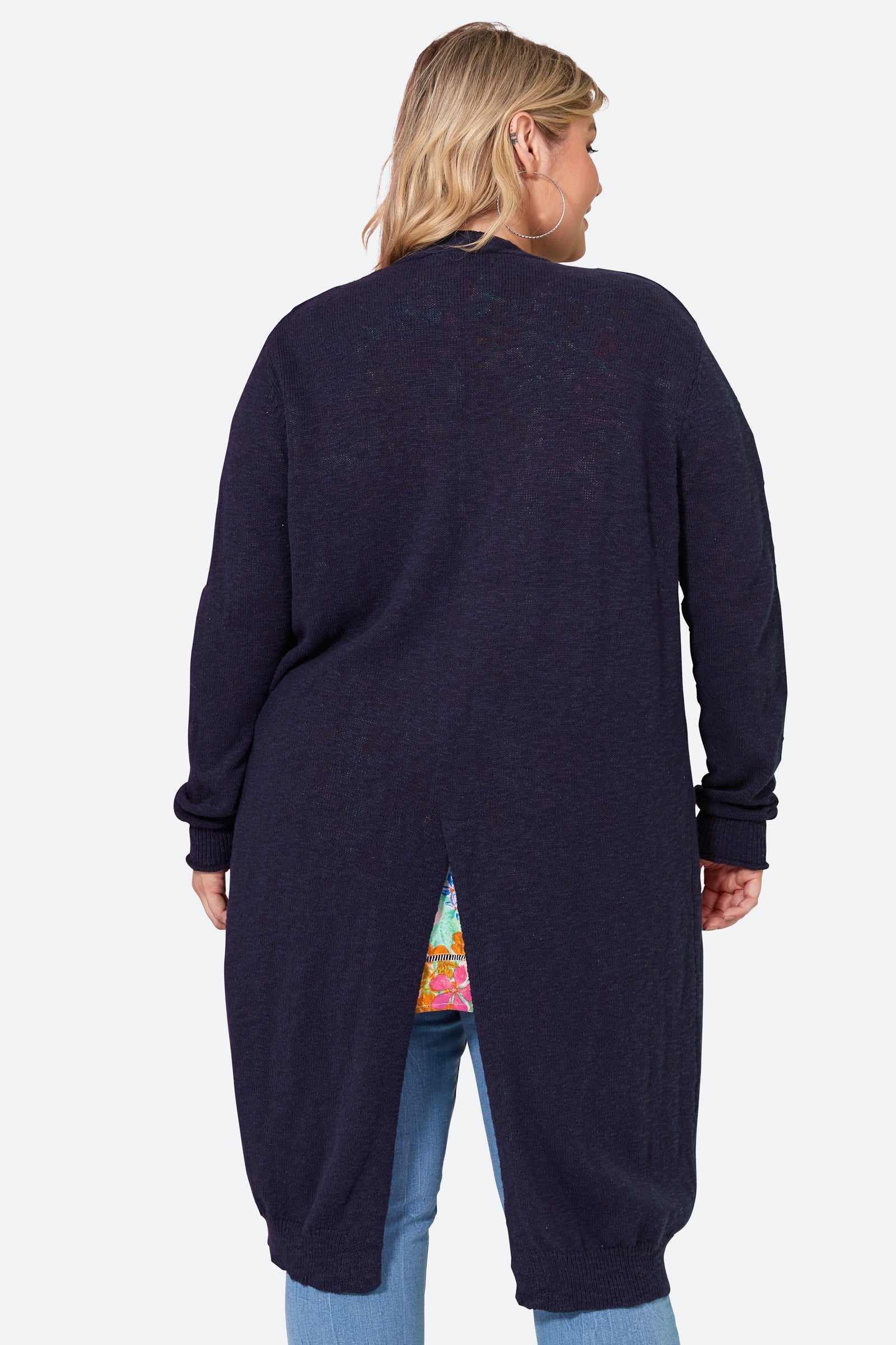 Jovial Cardigan - Sapphire - eb&ive Clothing - Knit Cardigan Long