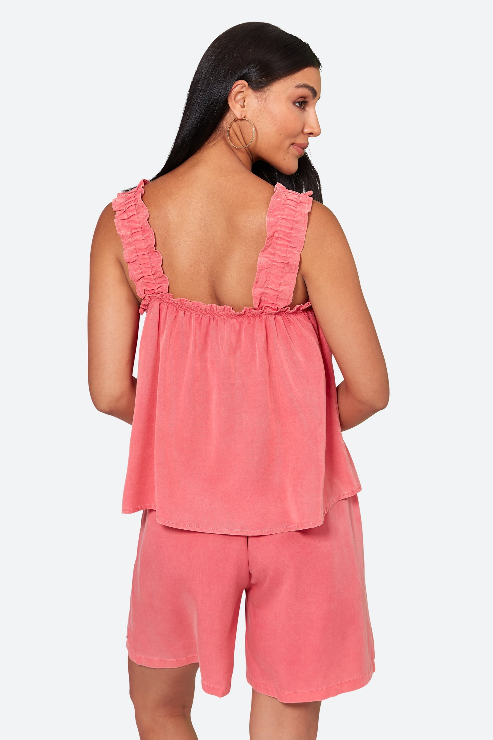 Elan Tank - Lychee - eb&ive Clothing - Top Strappy
