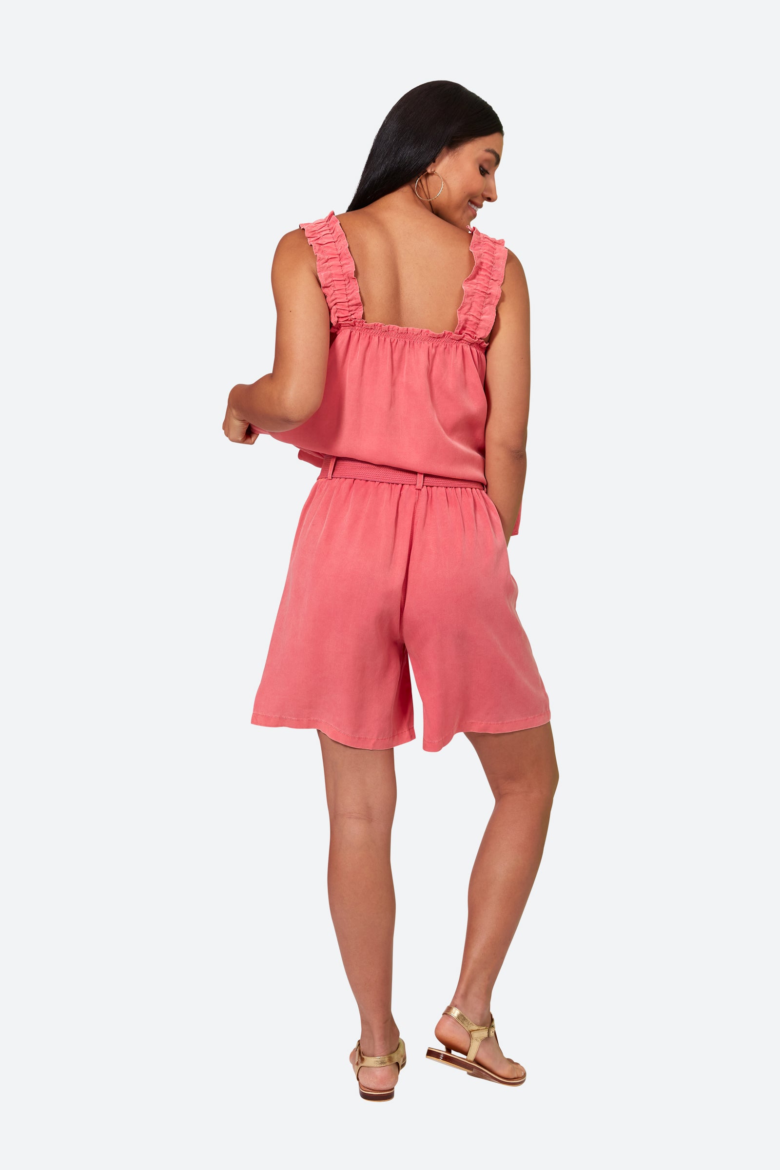 Elan Short - Lychee - eb&ive Clothing - Short Woven