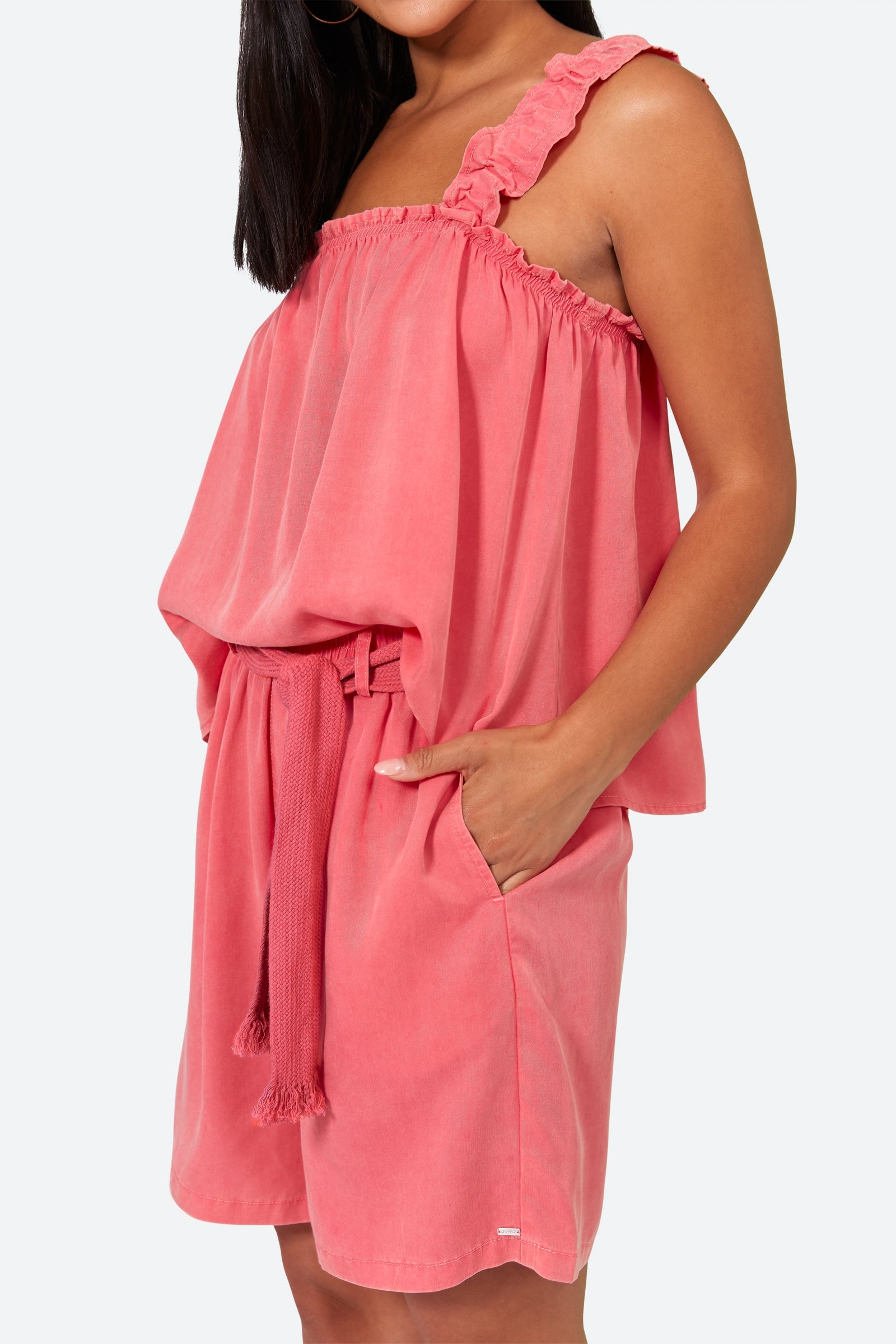 Elan Short - Lychee - eb&ive Clothing - Short Woven