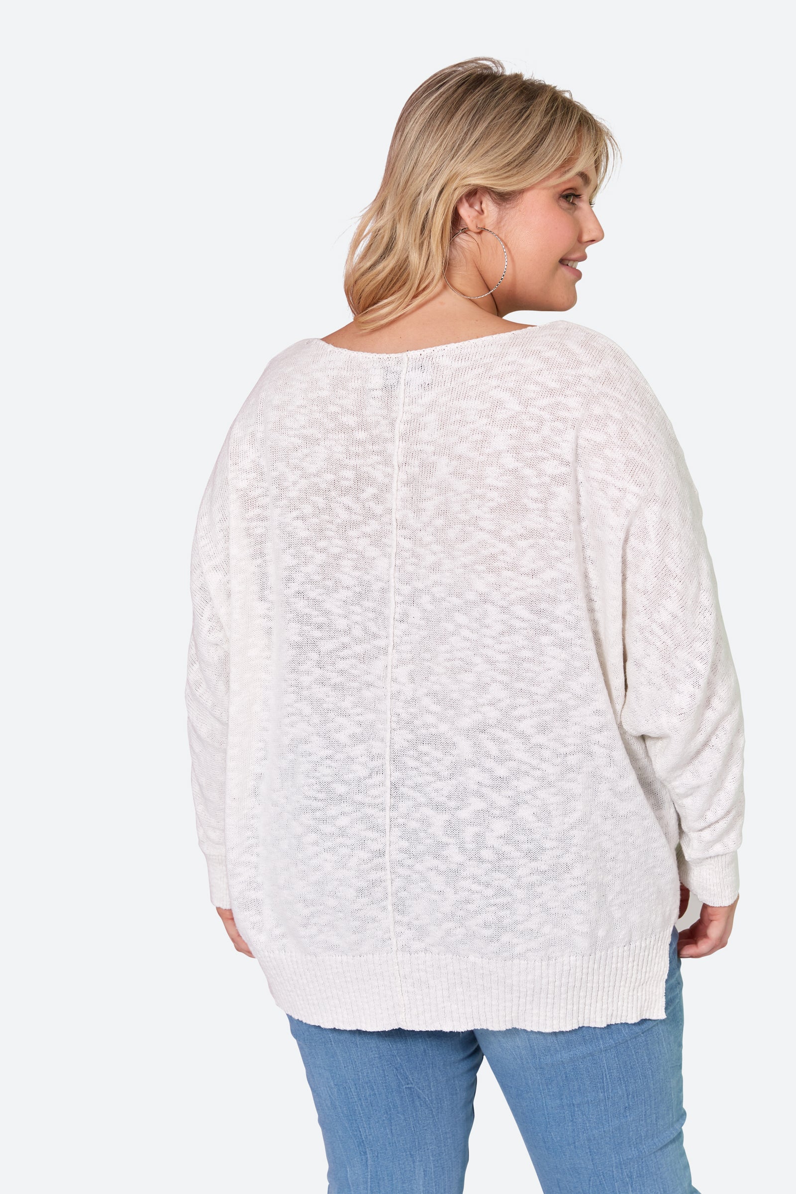 Jovial Jumper - Blanc - eb&ive Clothing - Knit Jumper