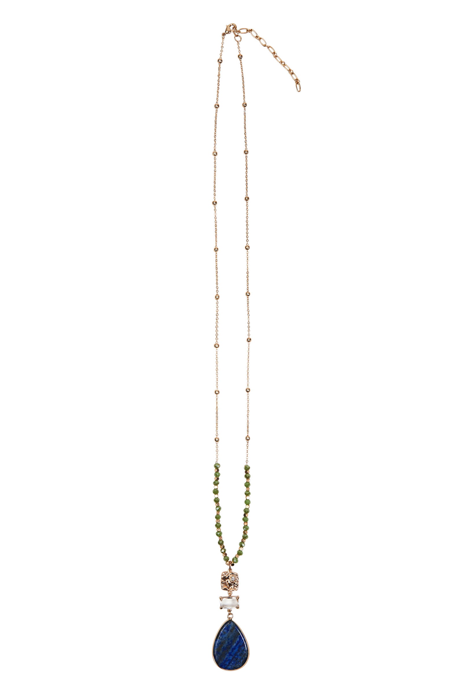 Solace Necklace - Sapphire - eb&ive Necklace