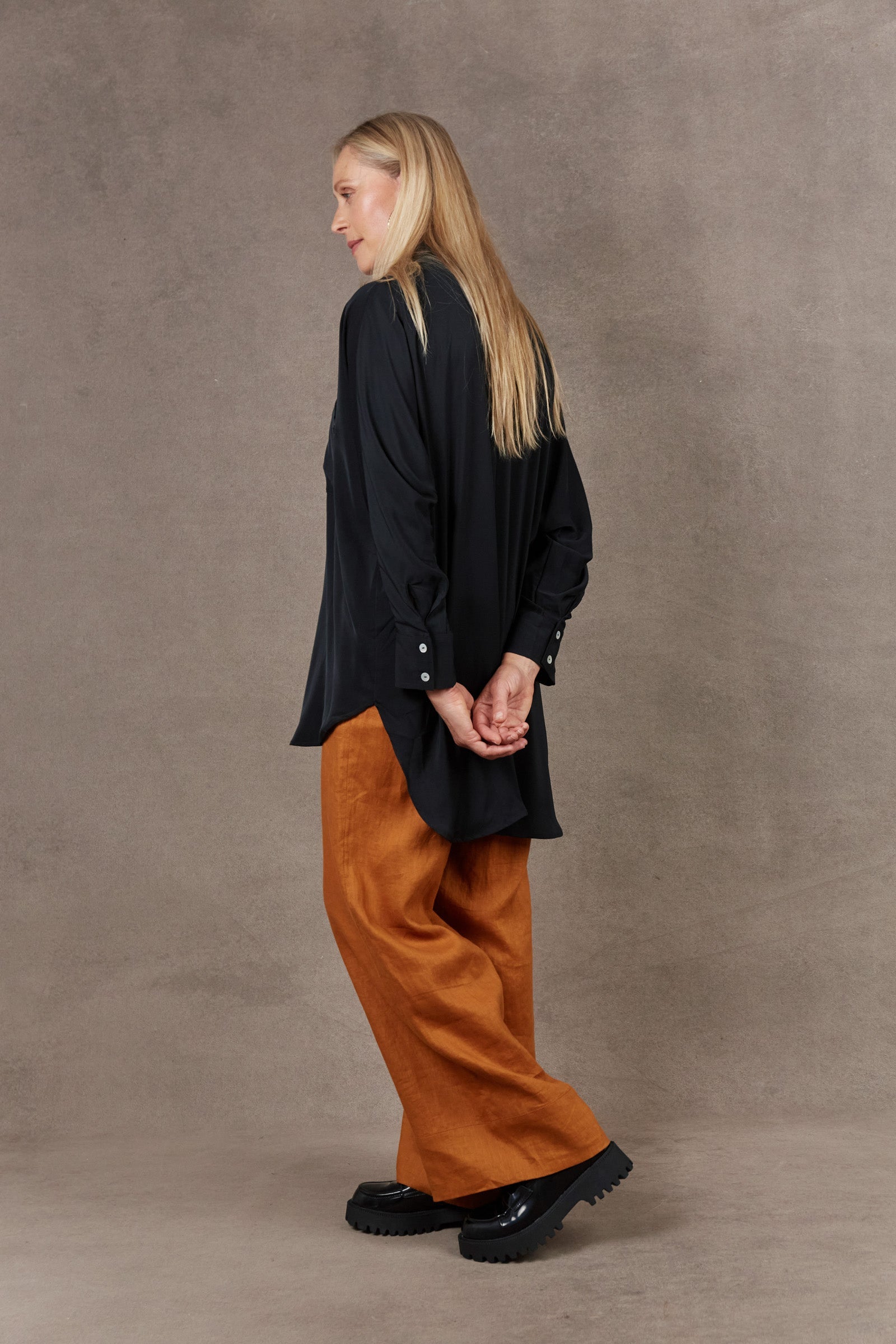 Mayan Shirt - Ebony - eb&ive Clothing - Shirt