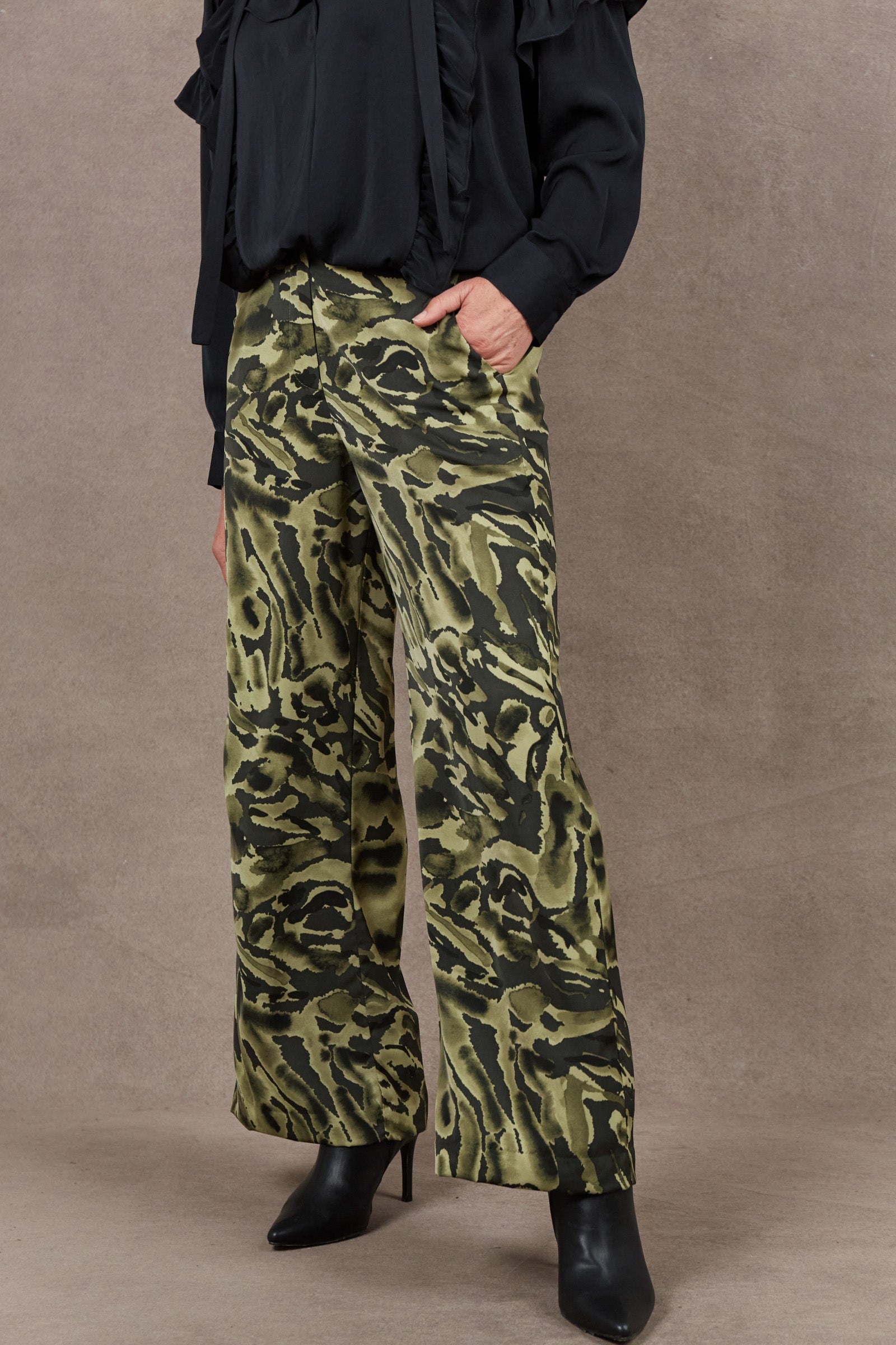 Mayan Pant - Fern - eb&ive Clothing - Pant Wide