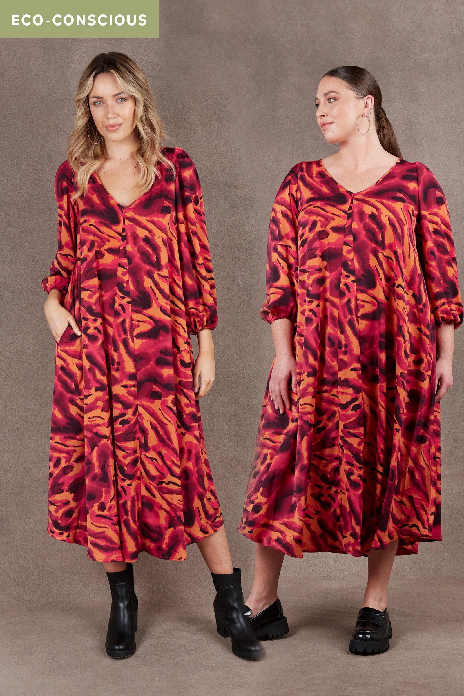 Mayan Maxi - Magenta - eb&ive Clothing - Dress Maxi One Size