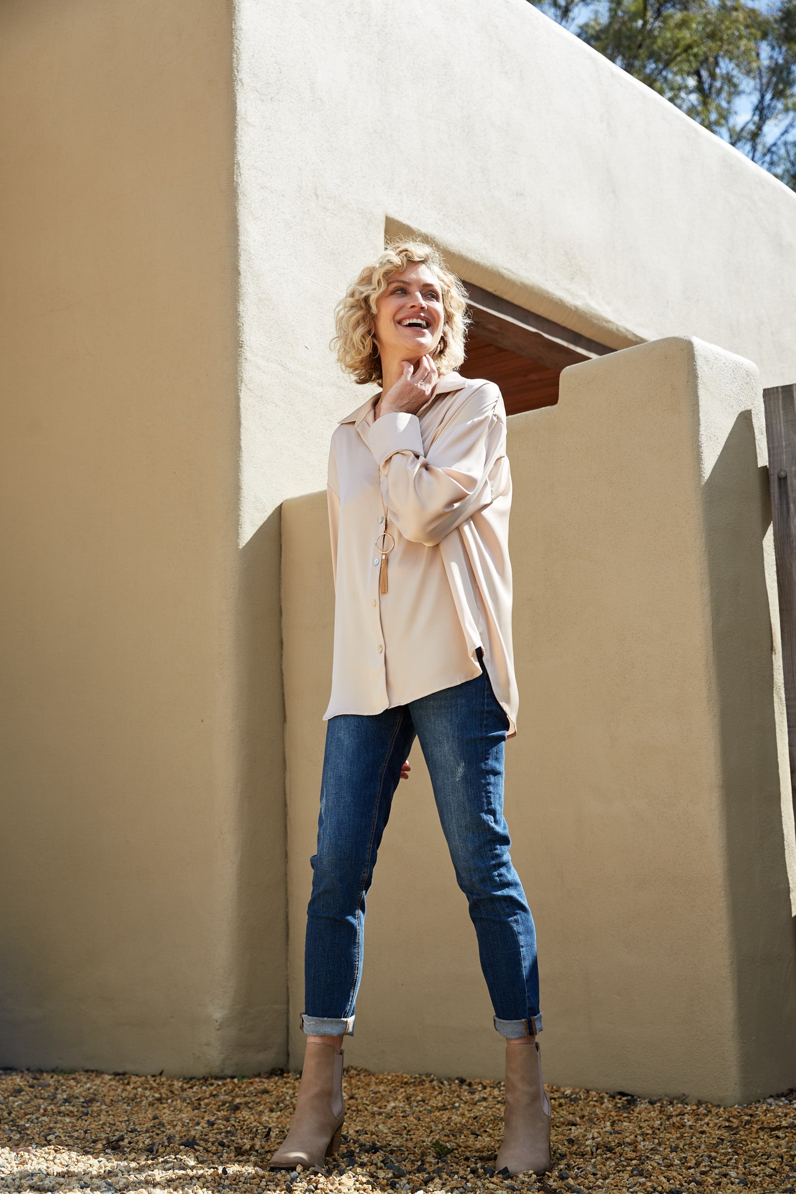 Norse Shirt - Oyster - eb&ive Clothing - Shirt L/S