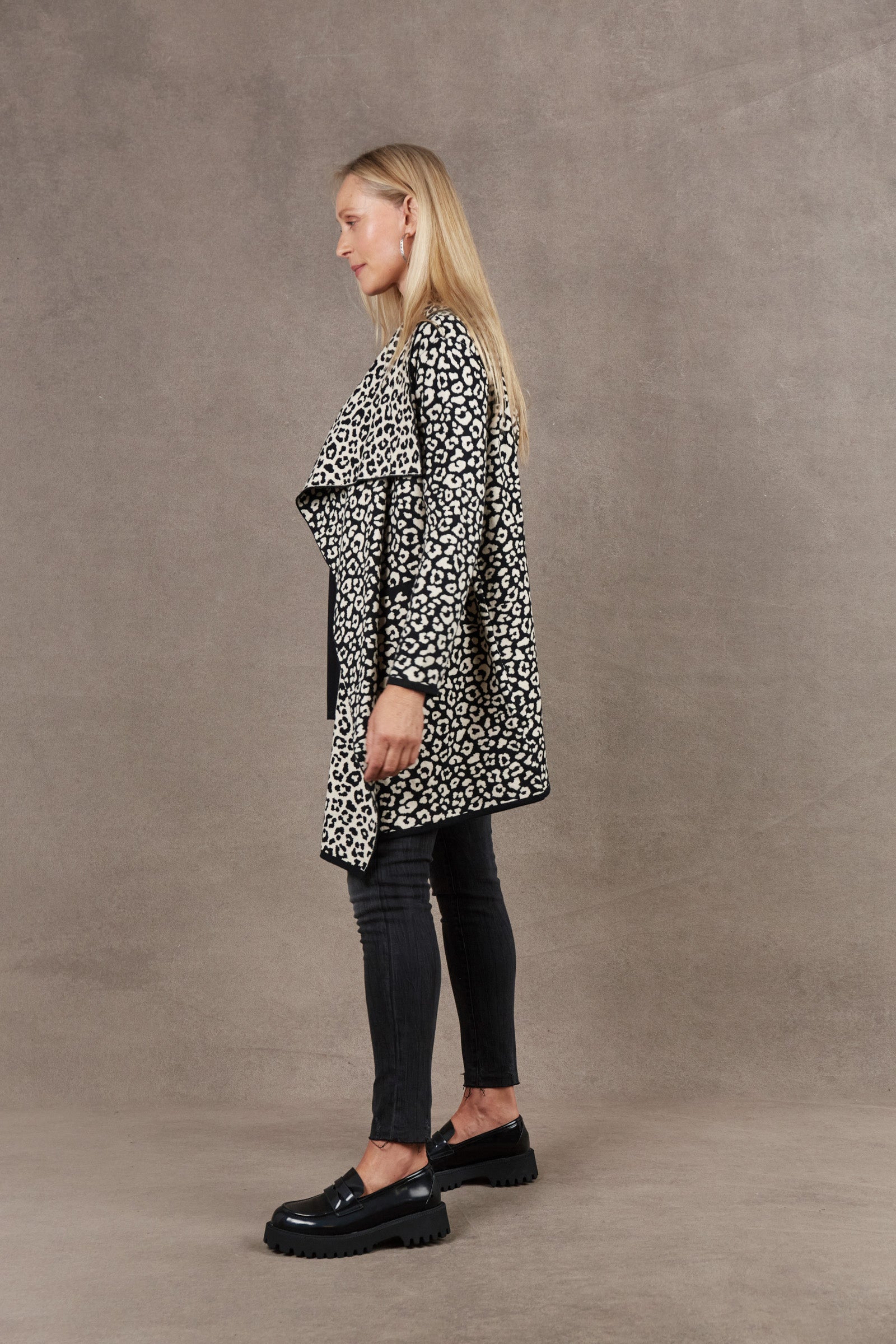 Pilbara Waterfall Cardigan - Vanilla - eb&ive Clothing - Knit Cardigan One Size