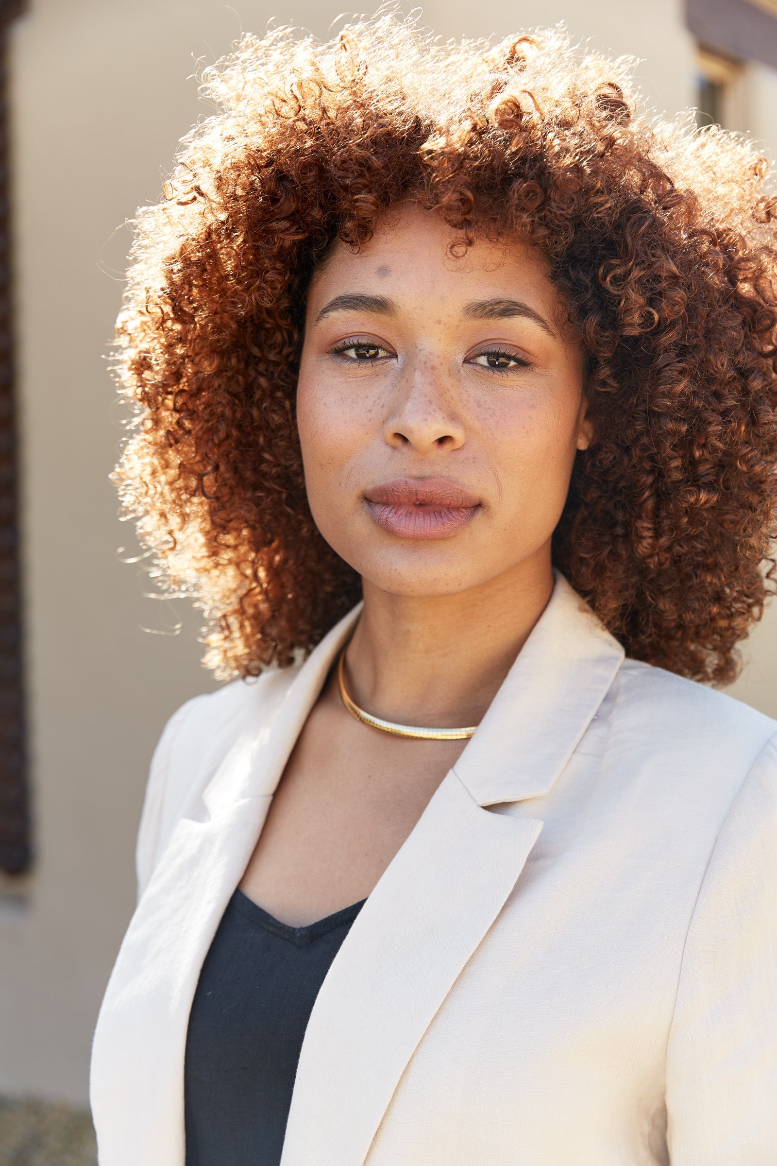 Meta Large Necklace - Gold - eb&ive Necklace