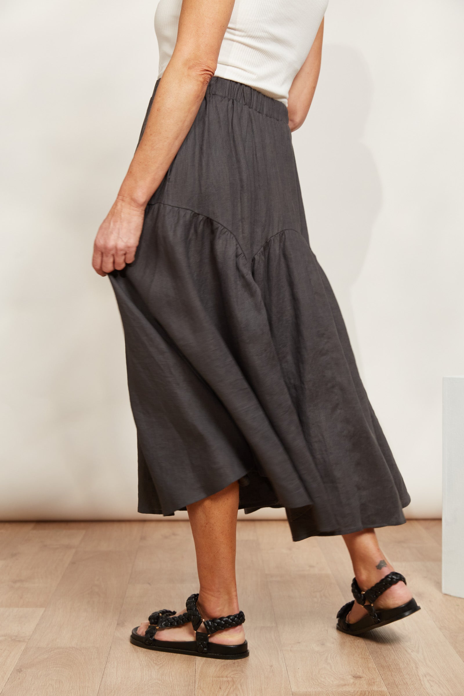 Halcyon Skirt - Oyster