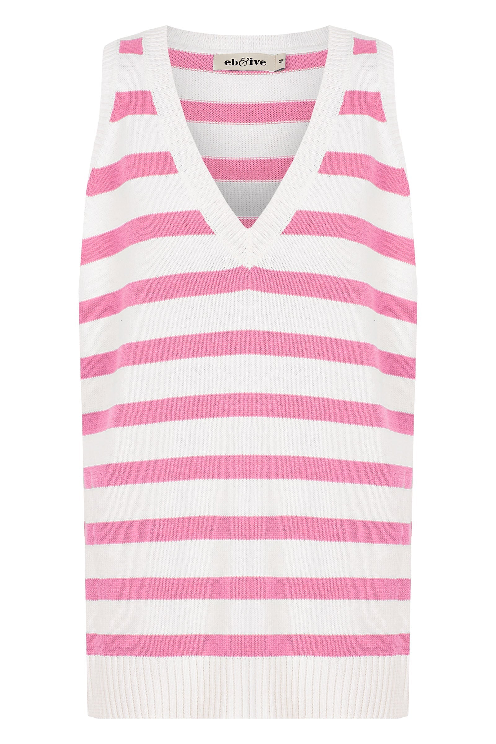 La Sable Knit Vest - Musk - eb&ive Clothing - Knit Top Sleeveless
