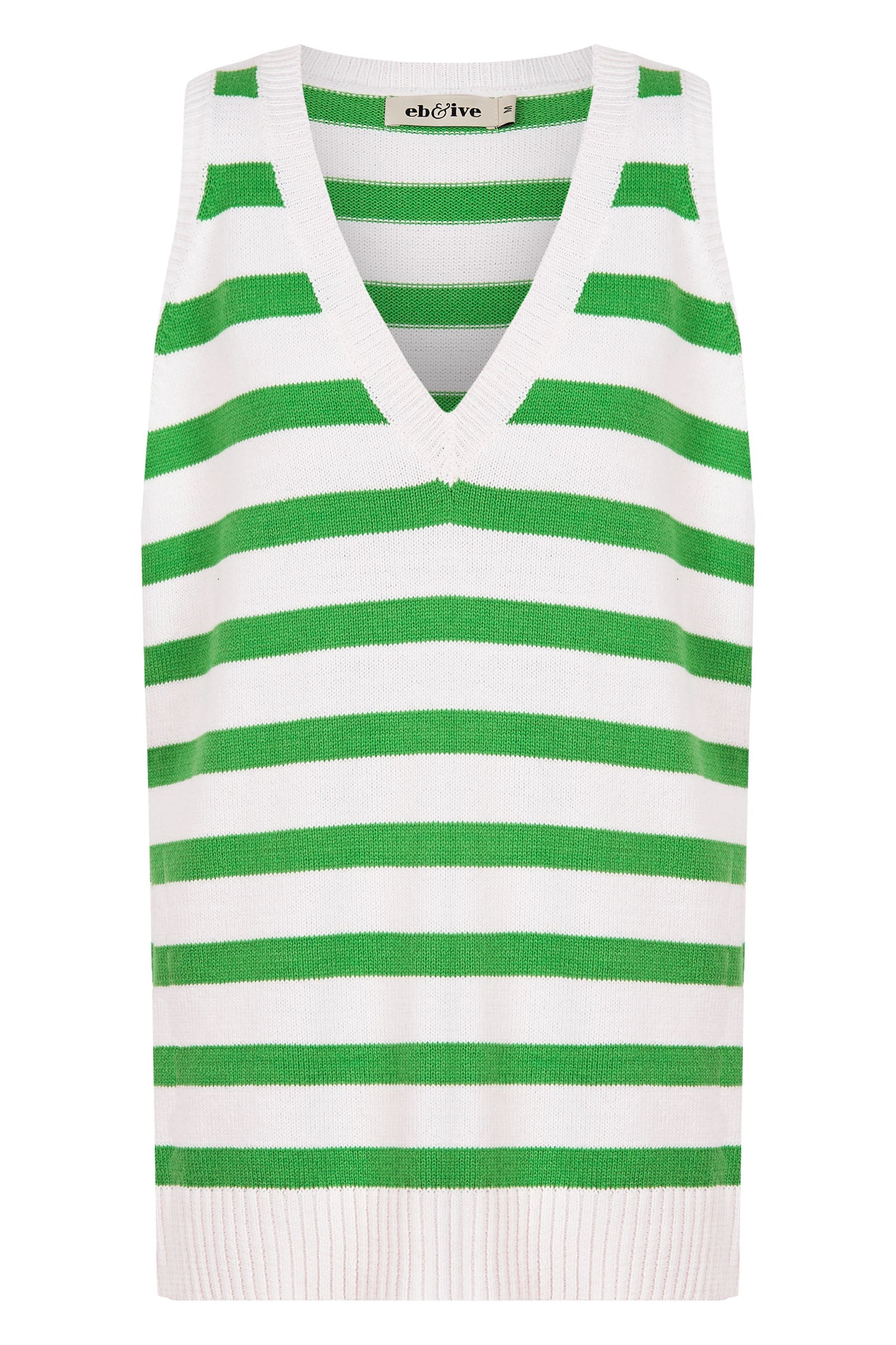 La Sable Knit Vest - Emerald - eb&ive Clothing - Knit Top Sleeveless