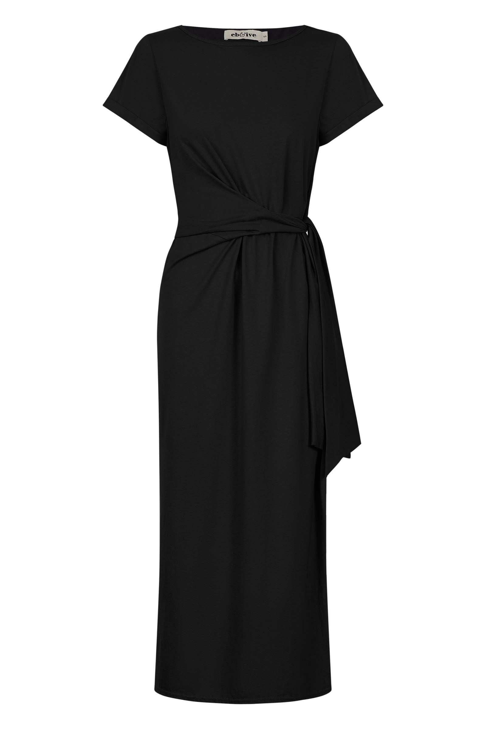 Verano Tie Dress - Sable - eb&ive Clothing - Dress Tshirt