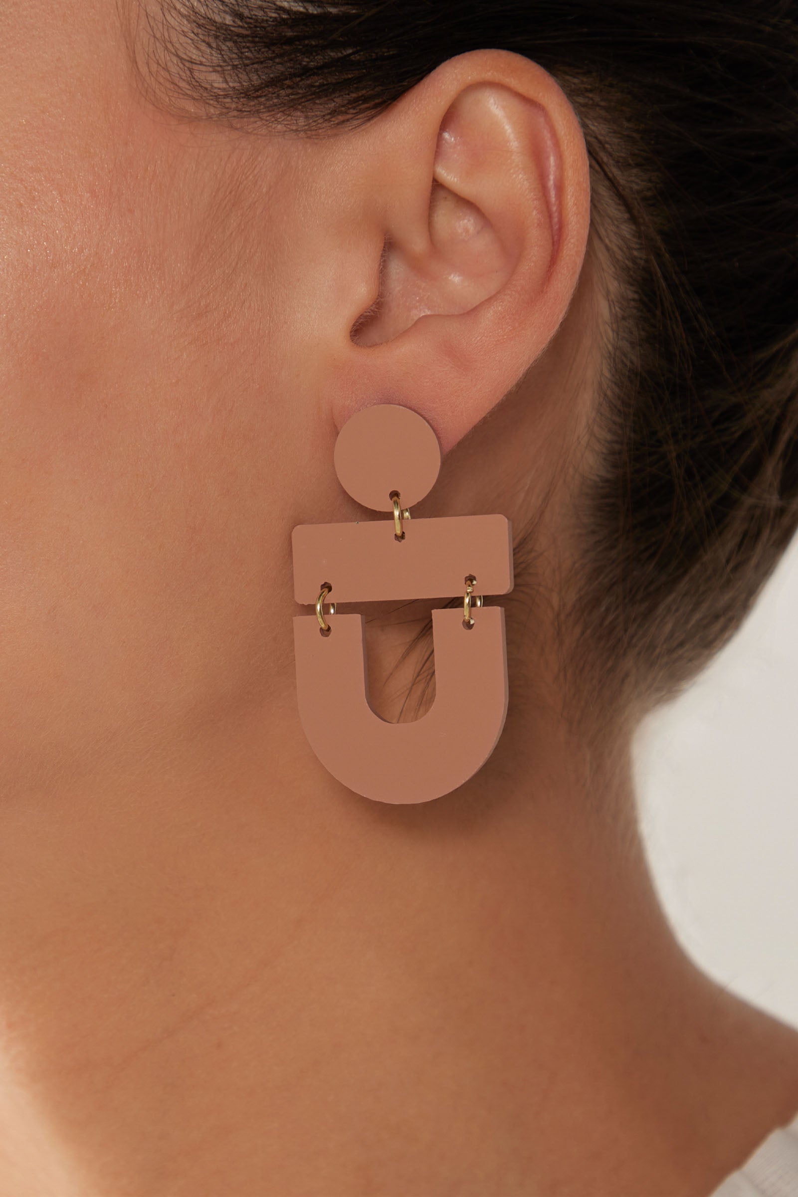 Shoal Earring - Caramel - eb&ive Earring