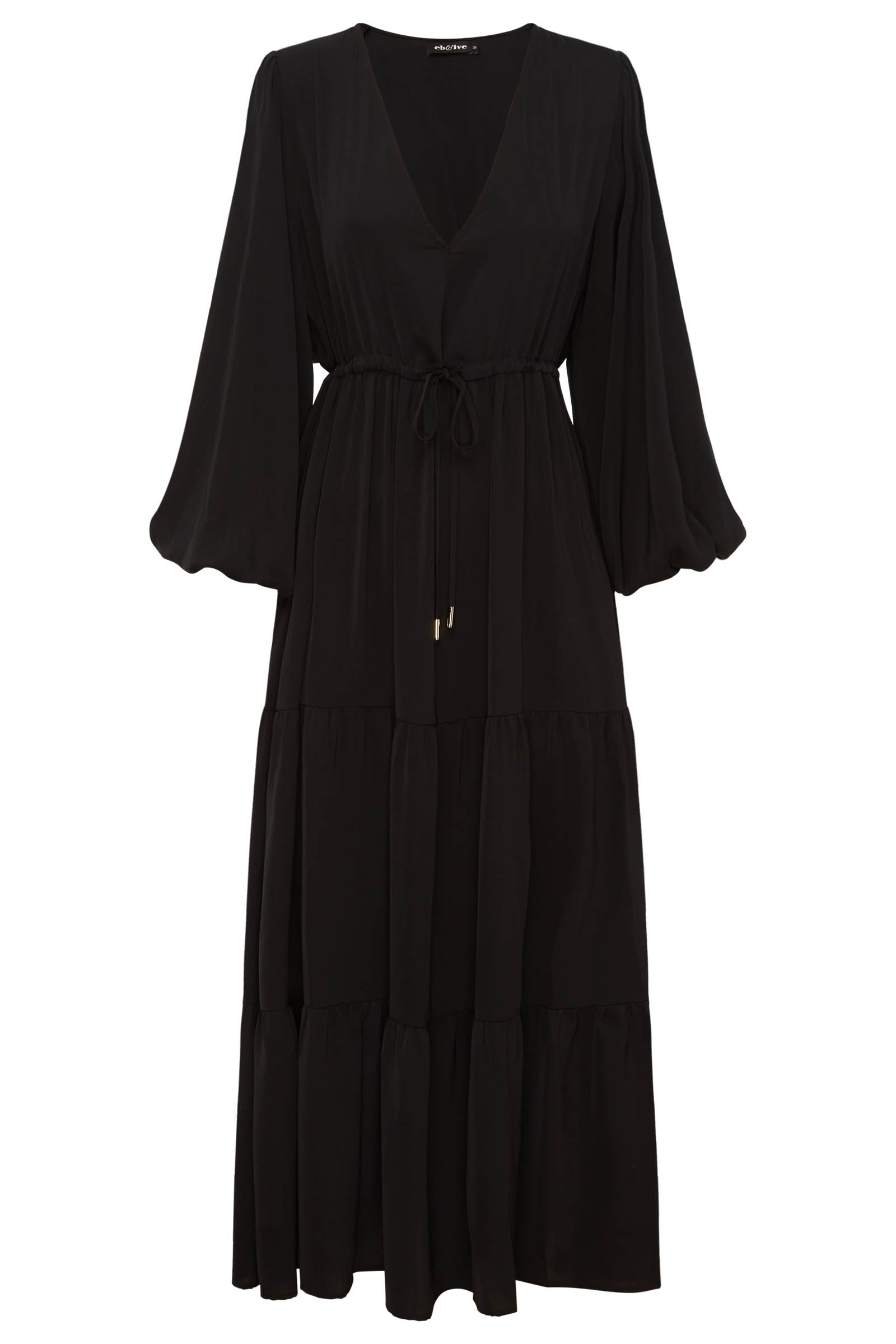 Elsie Maxi Dress - Black