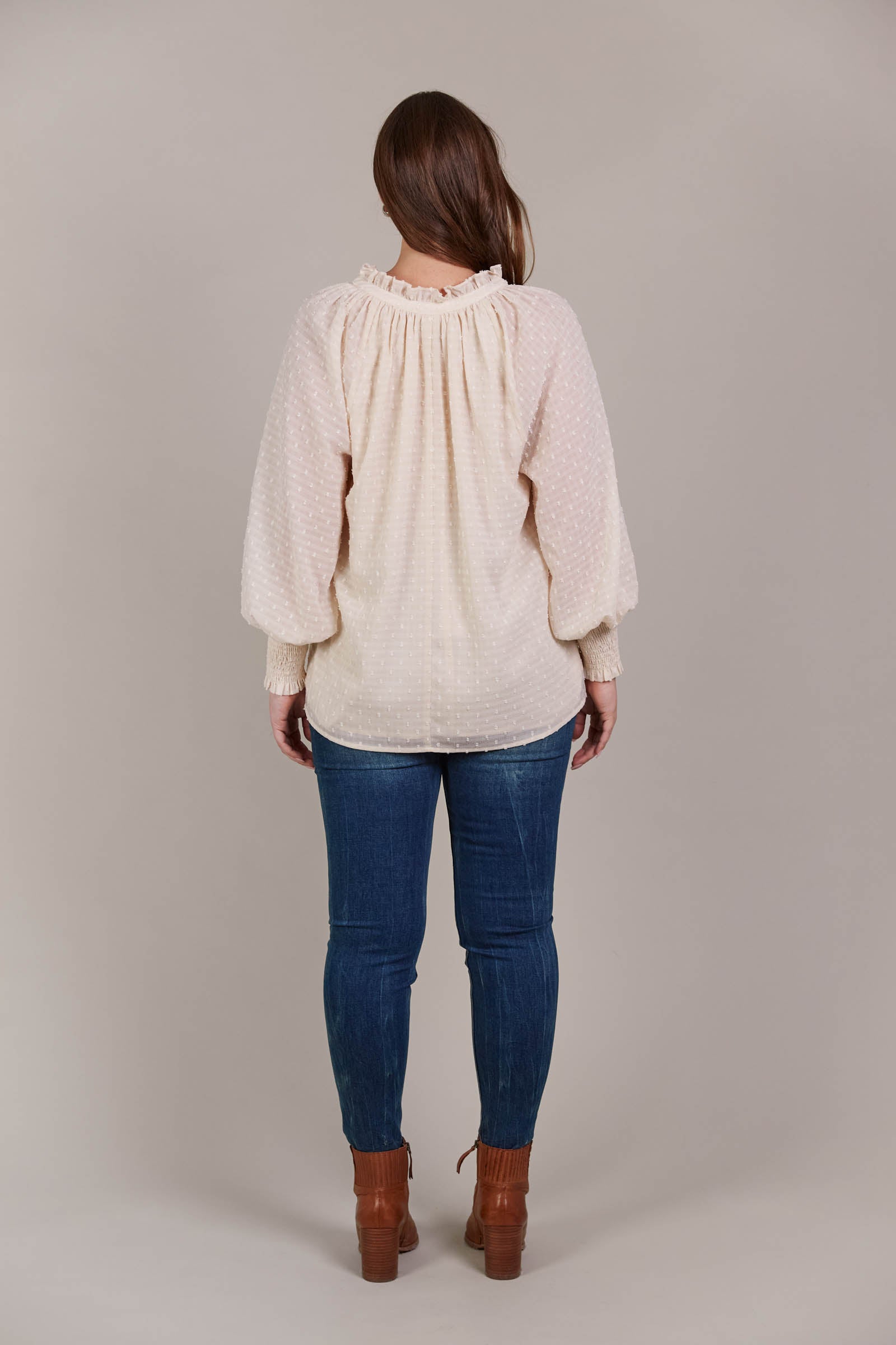 Ayana Blouse - Ecru