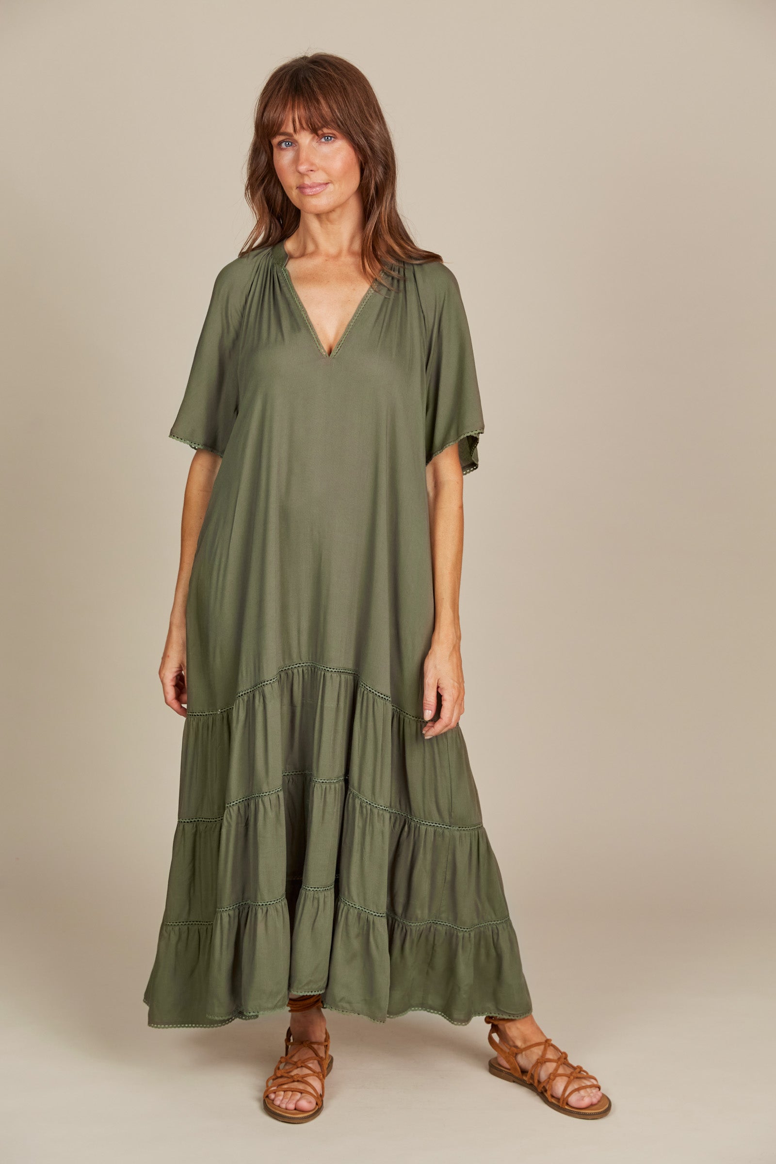 Esme Maxi - Olive