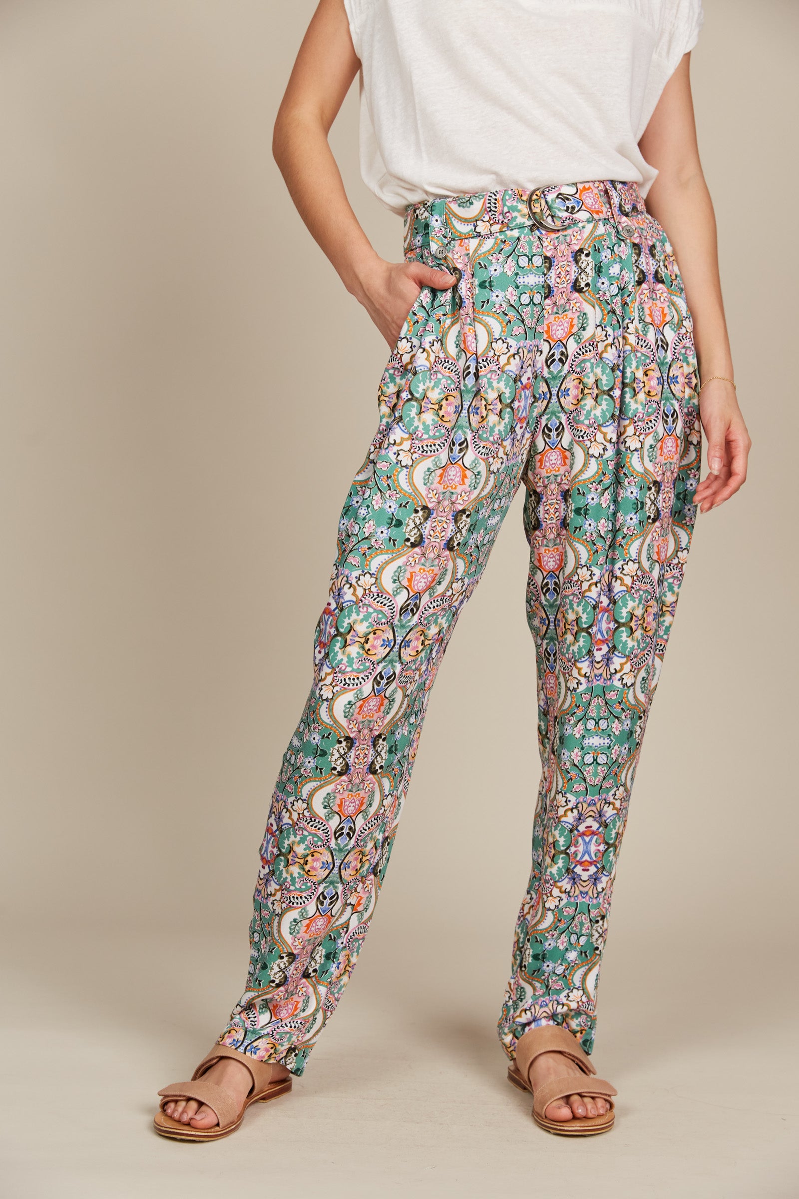 Esme Pant - Lotus Fleuron