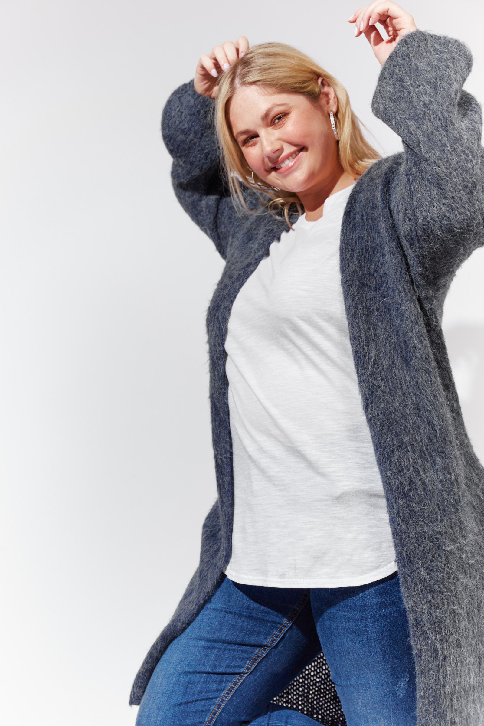 Vannes Cardigan - Indigo