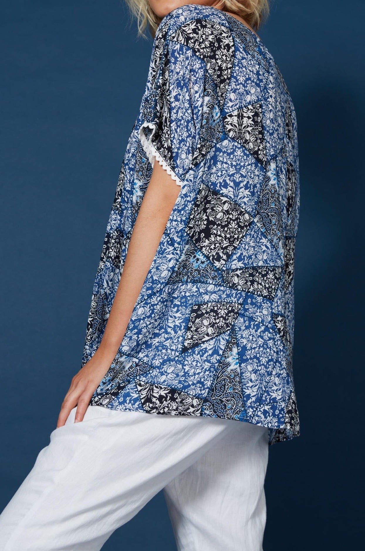 Cascara Relaxed Top - Baha - Isle of Mine Clothing - Top S/S One Size
