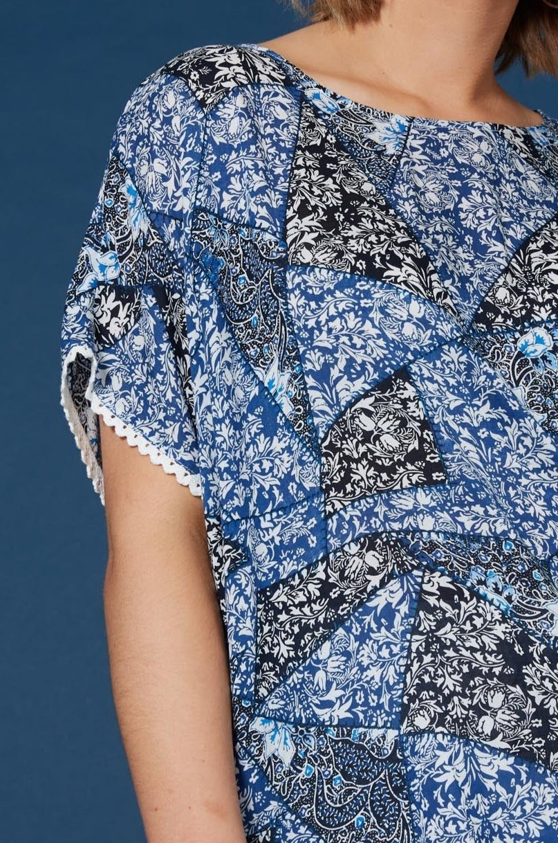 Cascara Relaxed Top - Baha - Isle of Mine Clothing - Top S/S One Size