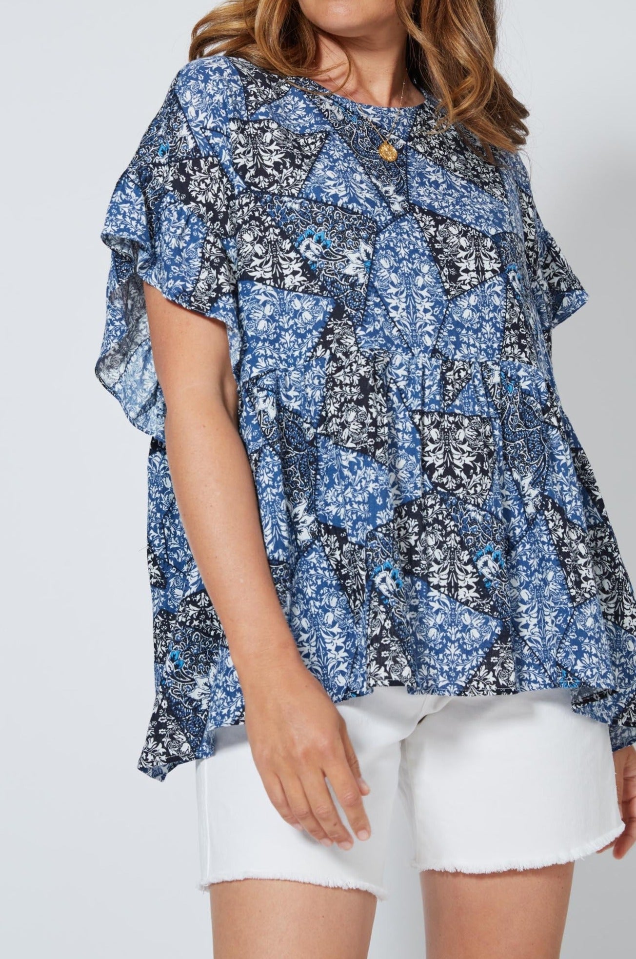Makana Top - Baha - Isle of Mine Clothing - Top S/S Linen One Size