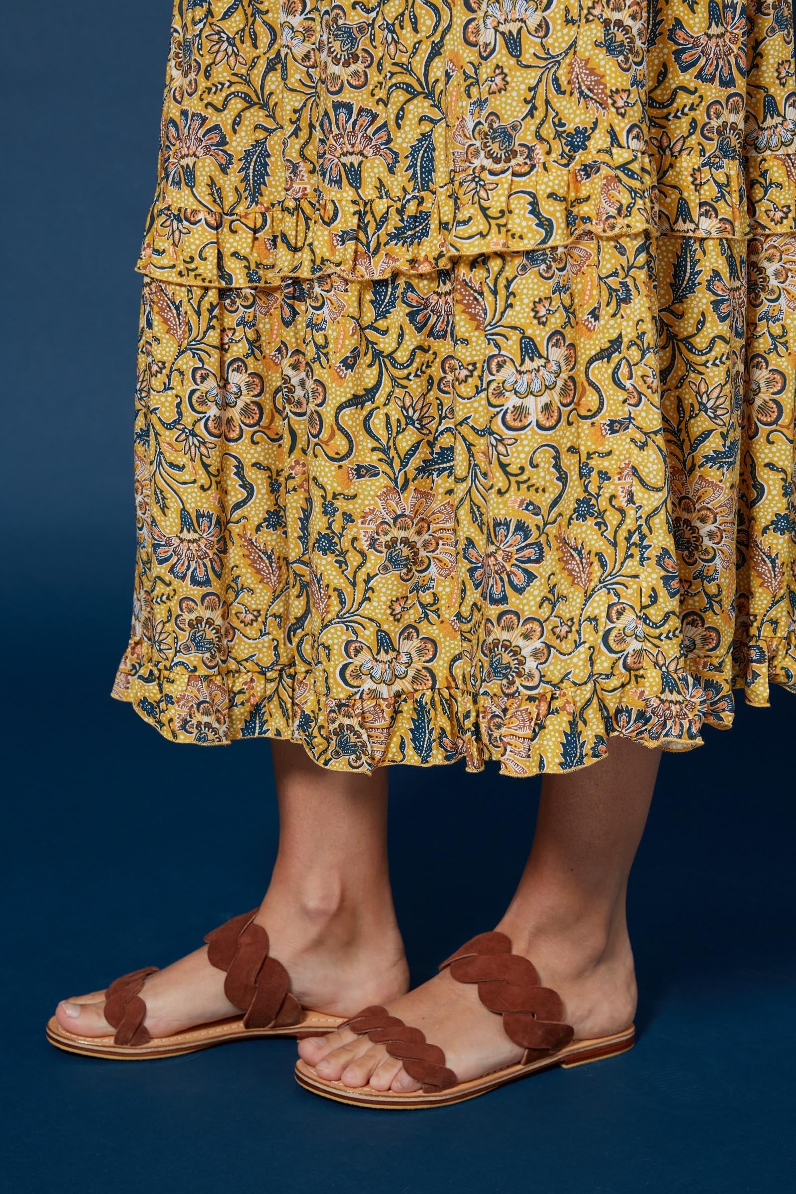 Pala Slide - Tan - Isle of Mine Footwear - Sandals